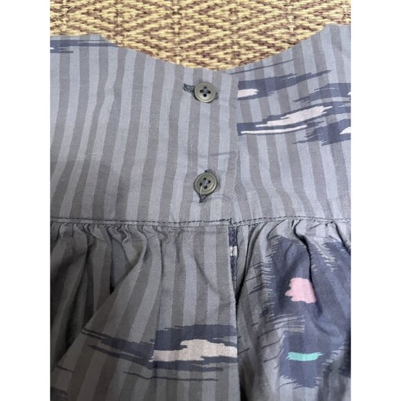 Tea Collection Sleeveless Dress Striped With Print Size 2T - Picture 3 of 5